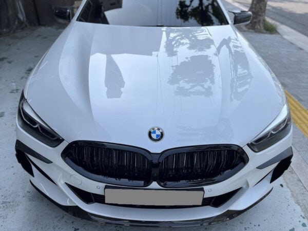 Bmw 8 series g14 g15 g16 m sport gts style prepreg carbon fiber front splitter