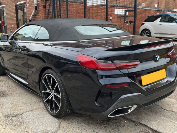 Bmw 8 series g14 f91 m8 vrs style prepreg carbon fiber boot spoiler