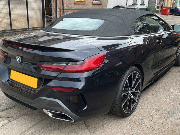 Bmw 8 series g14 f91 m8 vrs style prepreg carbon fiber boot spoiler
