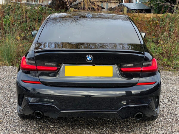 Bmw 3 series g20 g21 m sport performance dual exhaust rear diffuser