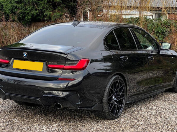 Bmw 3 series g20 g21 m sport performance dual exhaust rear diffuser