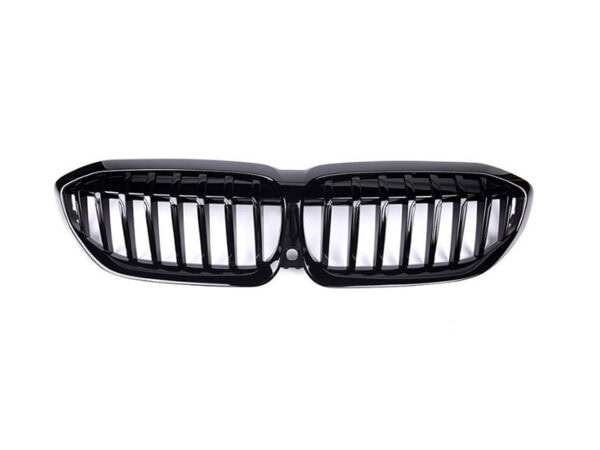 Bmw 3 series g20 g21 gloss black kidney grilles