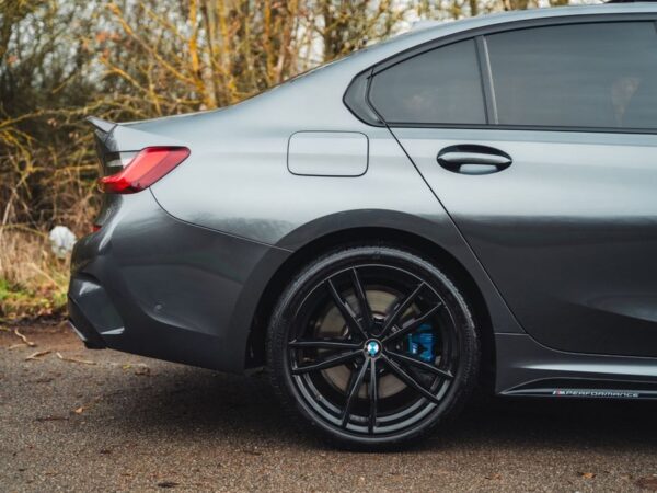 Bmw 3 series g20 g80 m3 performance style gloss black boot spoiler