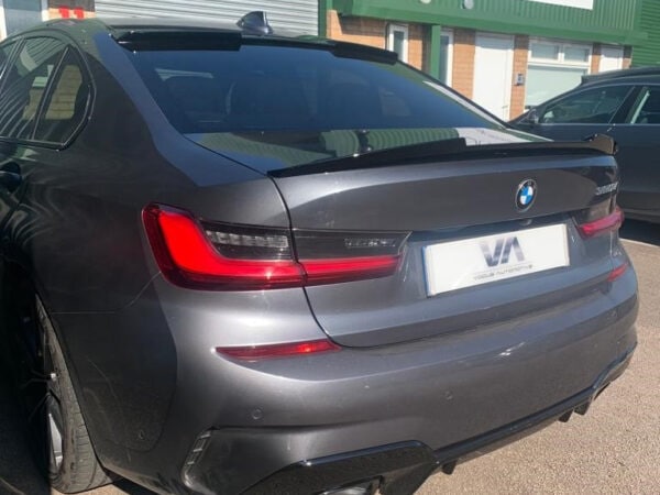 Bmw 3 series g20 g80 m3 vrs style gloss black roof spoiler