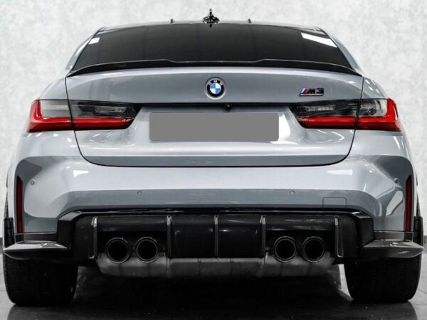 Bmw 3 series g20 g80 m3 m style prepreg carbon fiber boot spoiler