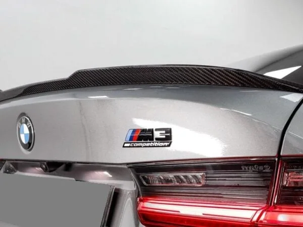 Bmw 3 series g20 g80 m3 m style prepreg carbon fiber boot spoiler