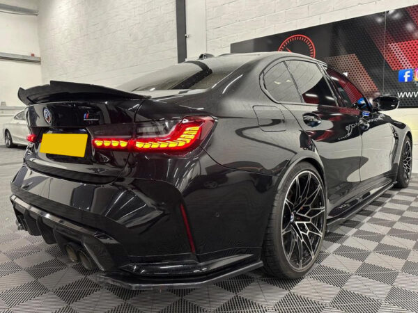 Bmw 3 series g20 g80 m3 cs gts oled style smoked rear tail lights