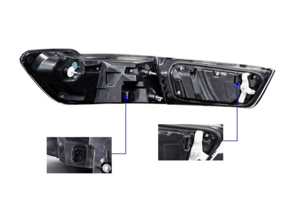 Bmw 3 series g20 g80 m3 cs gts oled style smoked rear tail lights