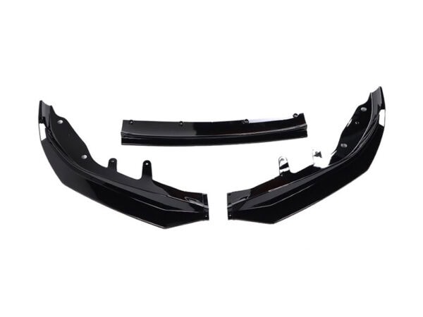 Bmw 4 series m sport g22 g23 vrs style gloss black front splitter