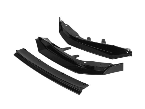 Bmw 4 series m sport g22 g23 vrs style gloss black front splitter