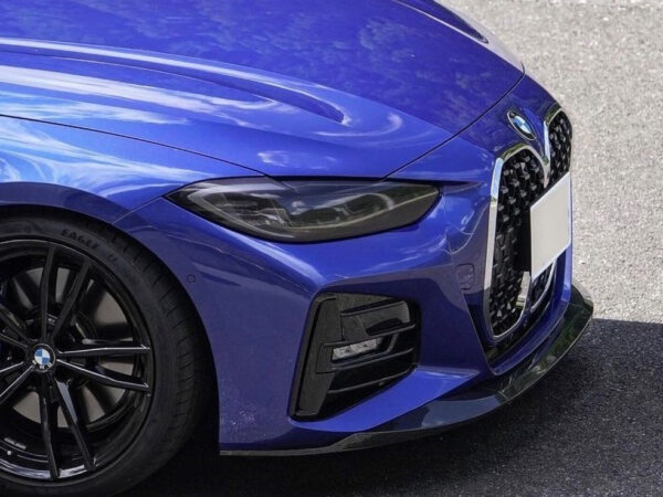 Bmw 4 series m sport g22 g23 g26 performance style carbon fiber front splitter