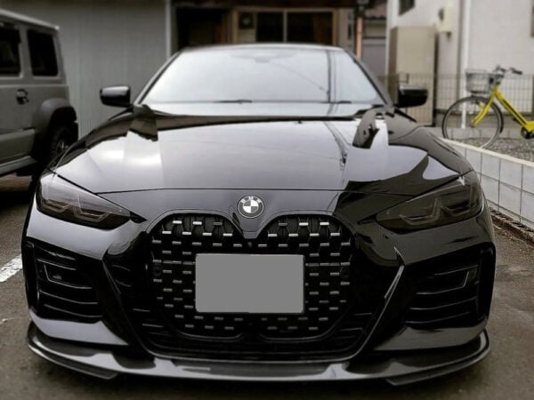 Bmw 4 series m sport g22 g23 3d style prepreg carbon fiber front splitter