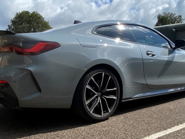 Bmw 4 series g22 g23 m sport 3d style prepreg carbon fiber side skirts