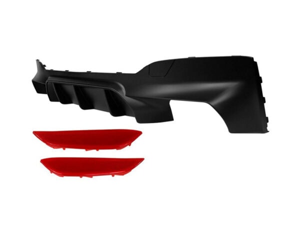 Bmw 5 series m sport g30 g31 m5 style rear diffuser