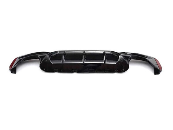 BMW 5 Series M Sport G30 G31 M5 Style GLOSS BLACK Rear Diffuser