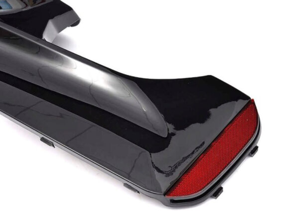 Bmw 5 series m sport g30 g31 m5 style gloss black rear diffuser