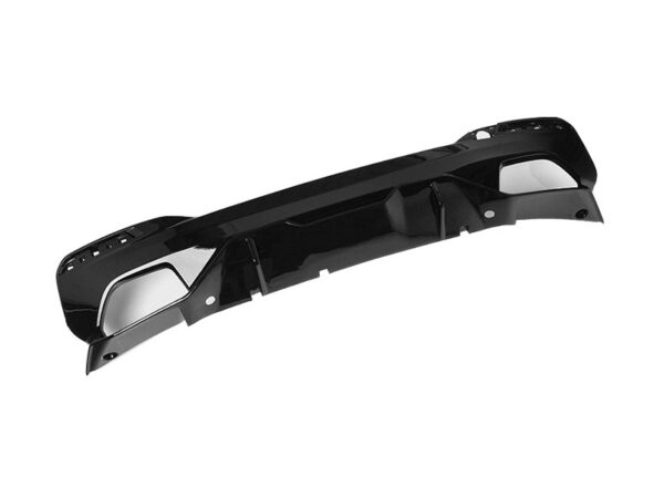 Bmw 5 series m sport g30 g31 gloss black rear diffuser w/ undertray