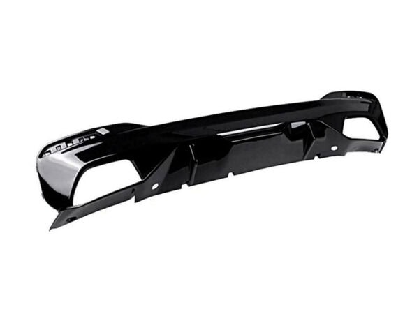 Bmw 5 series m sport g30 g31 gloss black rear diffuser w/ undertray