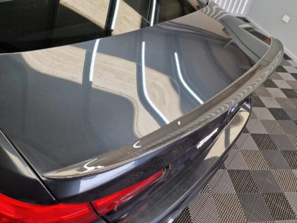 Bmw 5 series g30 f90 m5 performance style carbon fiber boot spoiler