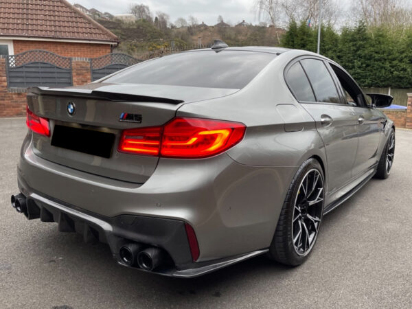 Bmw 5 series g30 f90 m5 vrs style carbon fiber boot spoiler