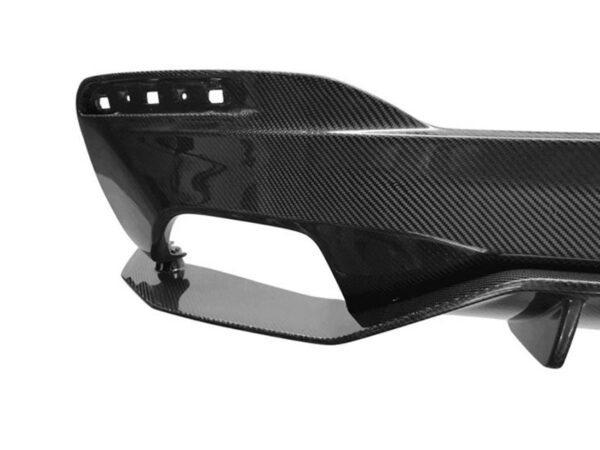Bmw 5 series g30 g31 m sport performance style carbon fiber rear diffuser