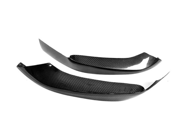 Bmw 5 series m sport g30 g31 performance style carbon fiber corner splitters