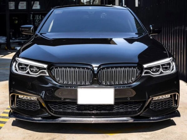 Bmw 5 series m sport g30 g31 hm style carbon fiber front splitter