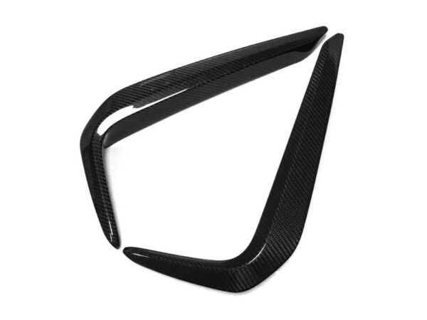Bmw 5 series g30 g31 m sport prepreg carbon fiber upper canards