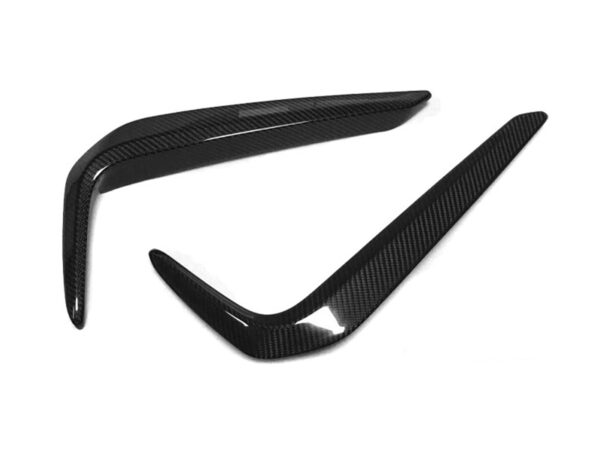 Bmw 5 series g30 g31 m sport prepreg carbon fiber upper canards