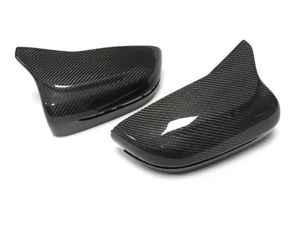 Bmw 5 6 7 8 series g11 g14 g15 g16 g30 g31 m style replacement carbon fiber mirror covers rhd
