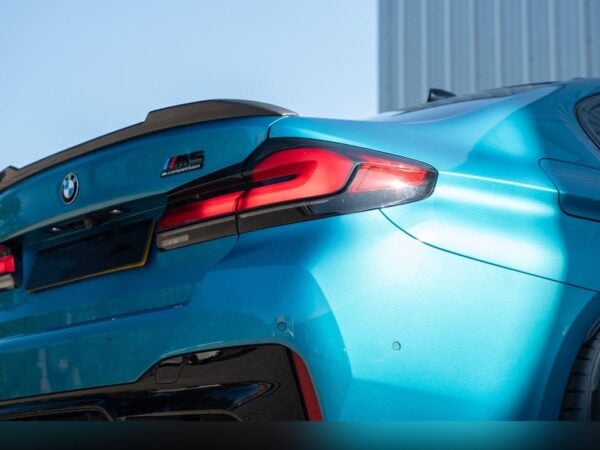 Bmw 5 series g30 m5 f90 cs style prepreg carbon fiber boot spoiler