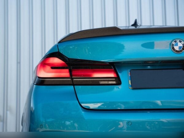 Bmw 5 series g30 m5 f90 cs style prepreg carbon fiber boot spoiler