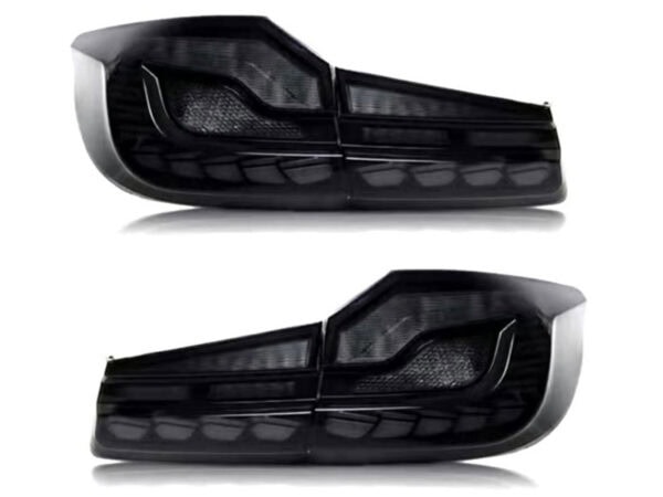 Bmw 5 series g30 f90 m5 cs gts oled style smoked rear tail lights