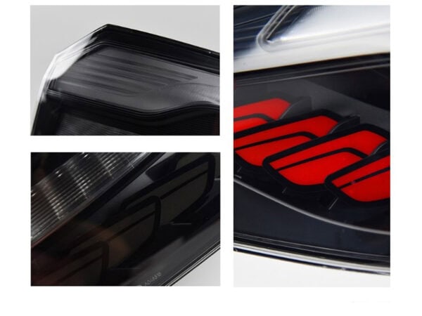 Bmw 5 series g30 f90 m5 cs gts oled style smoked rear tail lights