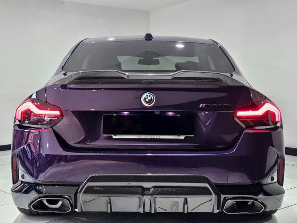 BMW 2 Series G42 M2 PERFORMANCE Prepreg CARBON FIBER Boot Spoiler