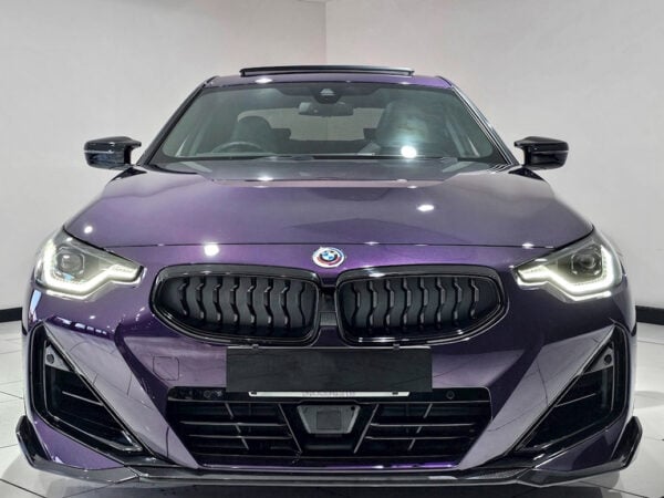 Bmw 2 series g42 g43 performance style prepreg carbon fiber front splitter