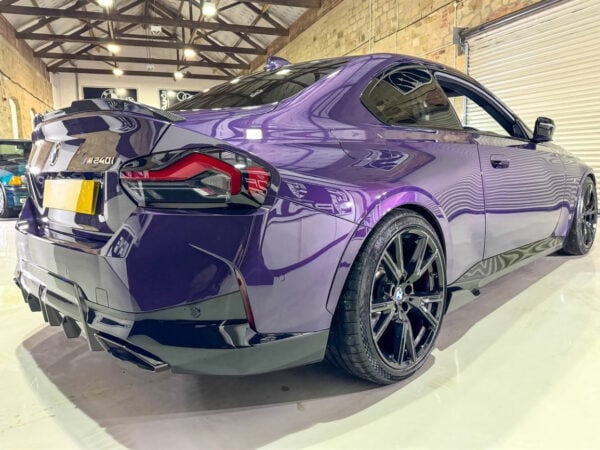 Bmw 2 series g42 m2 vrs style prepreg carbon fiber boot spoiler