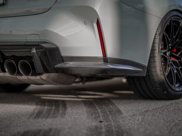 Bmw g80 g81 m3 oem style prepreg carbon fiber rear corner splitters