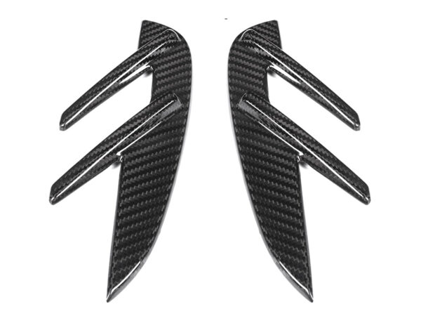 Bmw m4 g82 g83 prepreg carbon fiber side vents fender trims