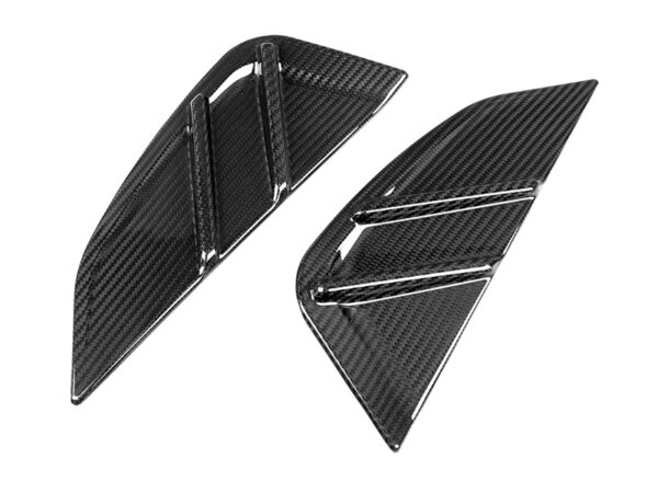 Bmw m4 g82 g83 prepreg carbon fiber full replacement side vents fender trims