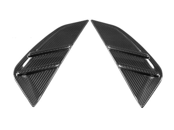 Bmw m4 g82 g83 prepreg carbon fiber full replacement side vents fender trims