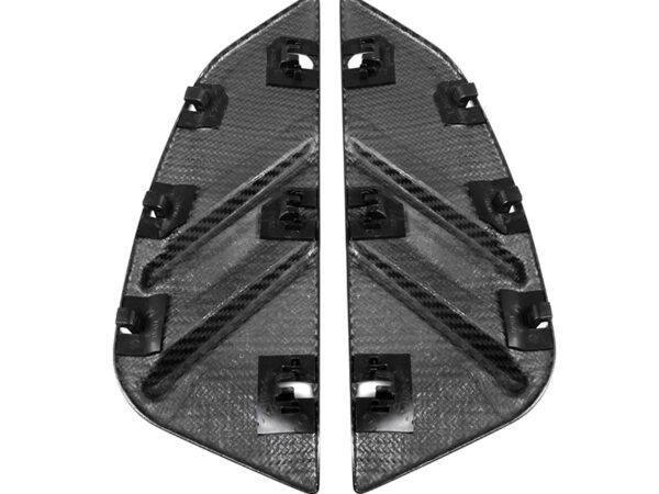 Bmw m4 g82 g83 prepreg carbon fiber full replacement side vents fender trims