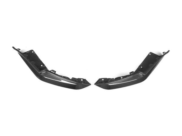 Bmw m4 g82 g83 oem style prepreg carbon fiber rear corner splitters