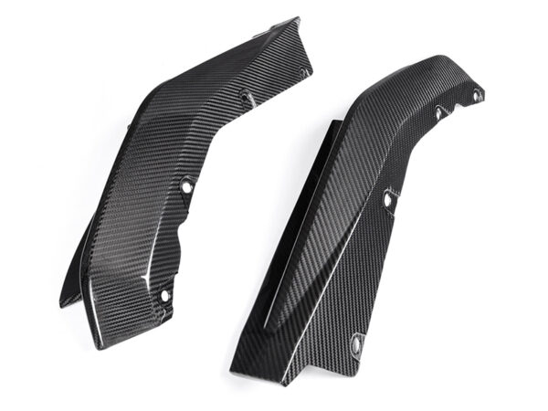 Bmw m4 g82 g83 oem style prepreg carbon fiber rear corner splitters