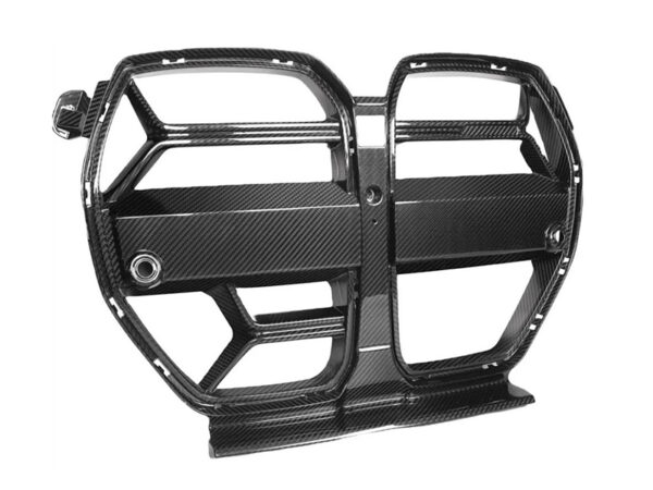Bmw g80 g81 g82 g83 m3 m4 prepreg csl style carbon fiber kidney grilles with acc