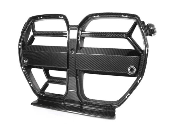 Bmw g80 g81 g82 g83 m3 m4 prepreg csl style carbon fiber kidney grilles with acc