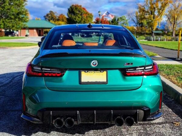 Bmw g80 g82 g83 m3 m4 prepreg carbon fiber rear diffuser