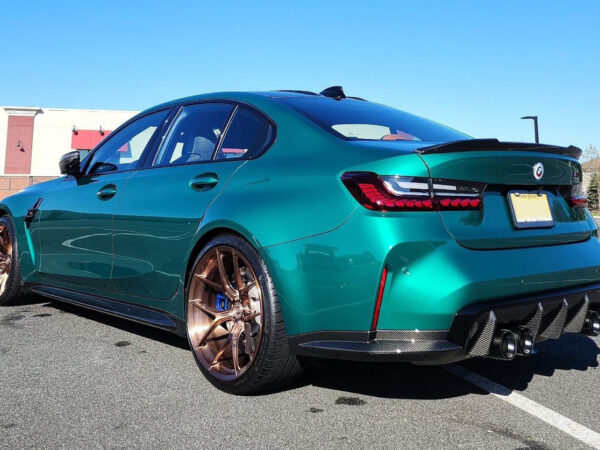 Bmw g80 g82 g83 m3 m4 prepreg carbon fiber rear diffuser