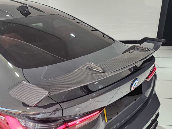 Bmw g80 g82 m3 m4 performance style prepreg carbon fiber wing boot spoiler