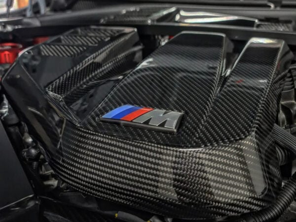 Bmw g80 g82 g83 m3 m4 g87 m2 prepreg carbon fiber engine cover